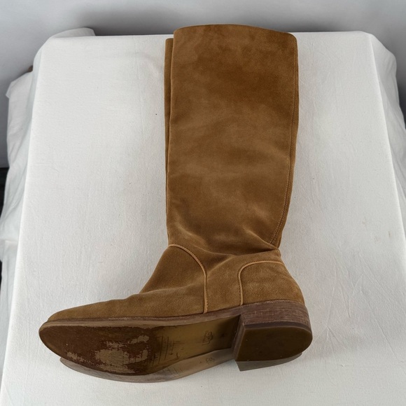 Ugg Daley Knee High Equestrian Riding Suede Boots in Brown Size 8 - Picture 6 of 10